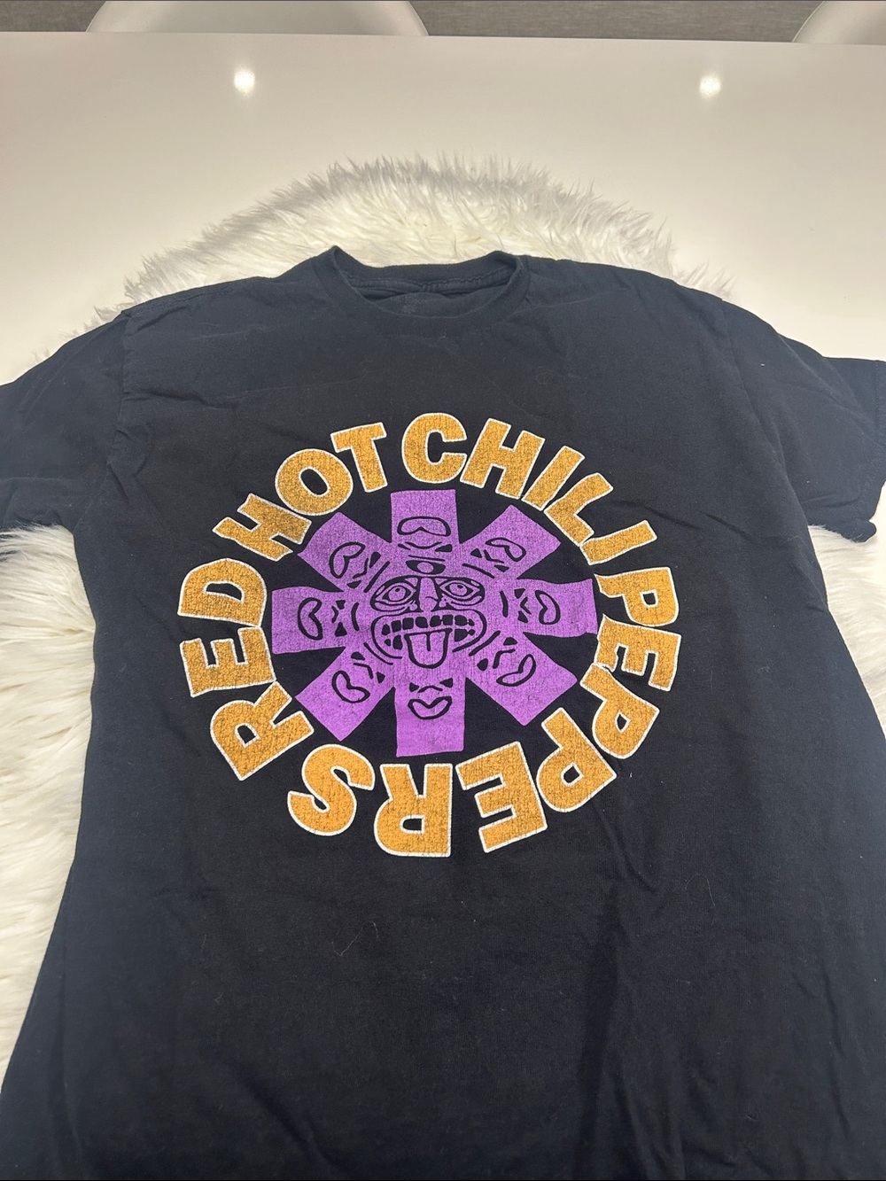 Red Hot Chili Peppers Black GraphicT‑Shirt Size Medium